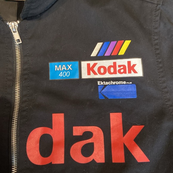 Graphic Kodak Zippered Jacket Size Large - Picture 10 of 11
